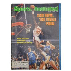Sports Illustrated March 30 1981 Ralph Sampson Final Four Vintage NCAA Issue